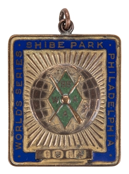 1914 Philadelphia Athletics World Series Press Pin